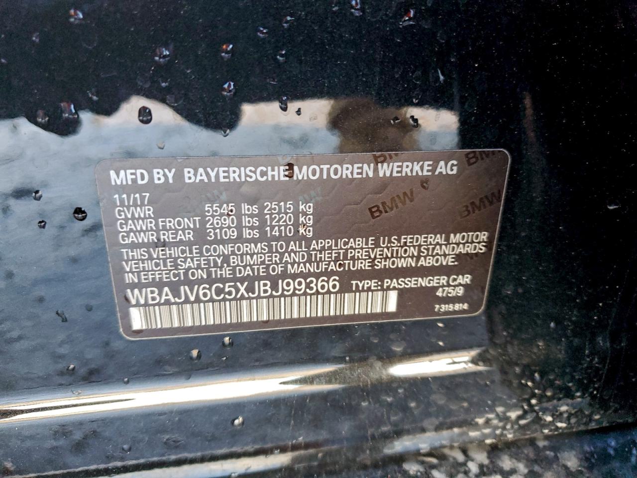 2018 BMW 640 XIGT photo 12