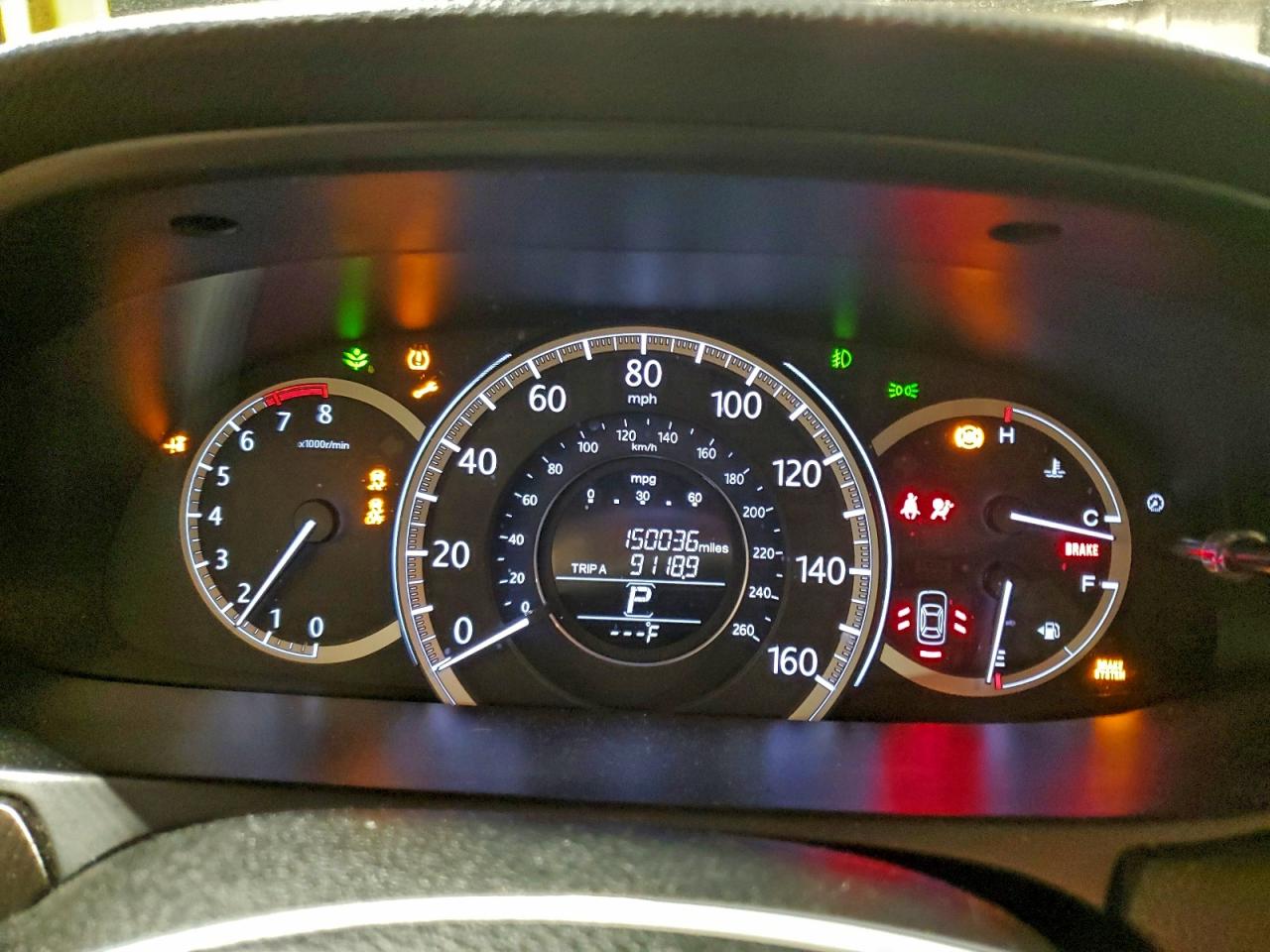 2013 HONDA ACCORD EXL photo 9
