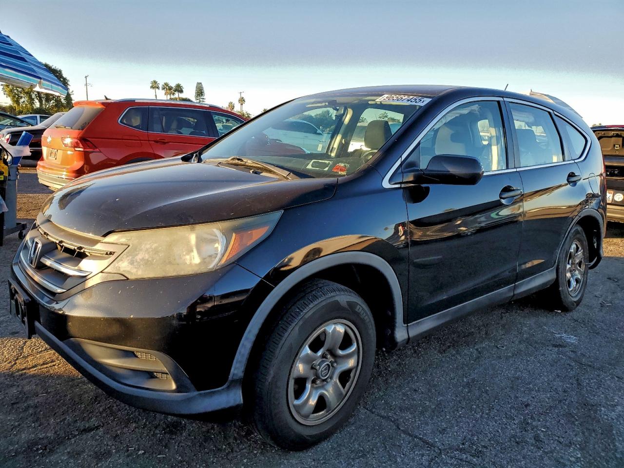 2013 HONDA CR-V LX — SIDE damage — photo 1