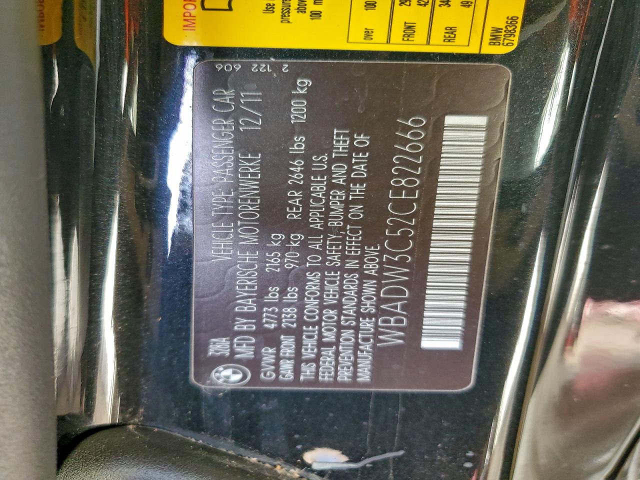 2012 BMW 328 I photo 12
