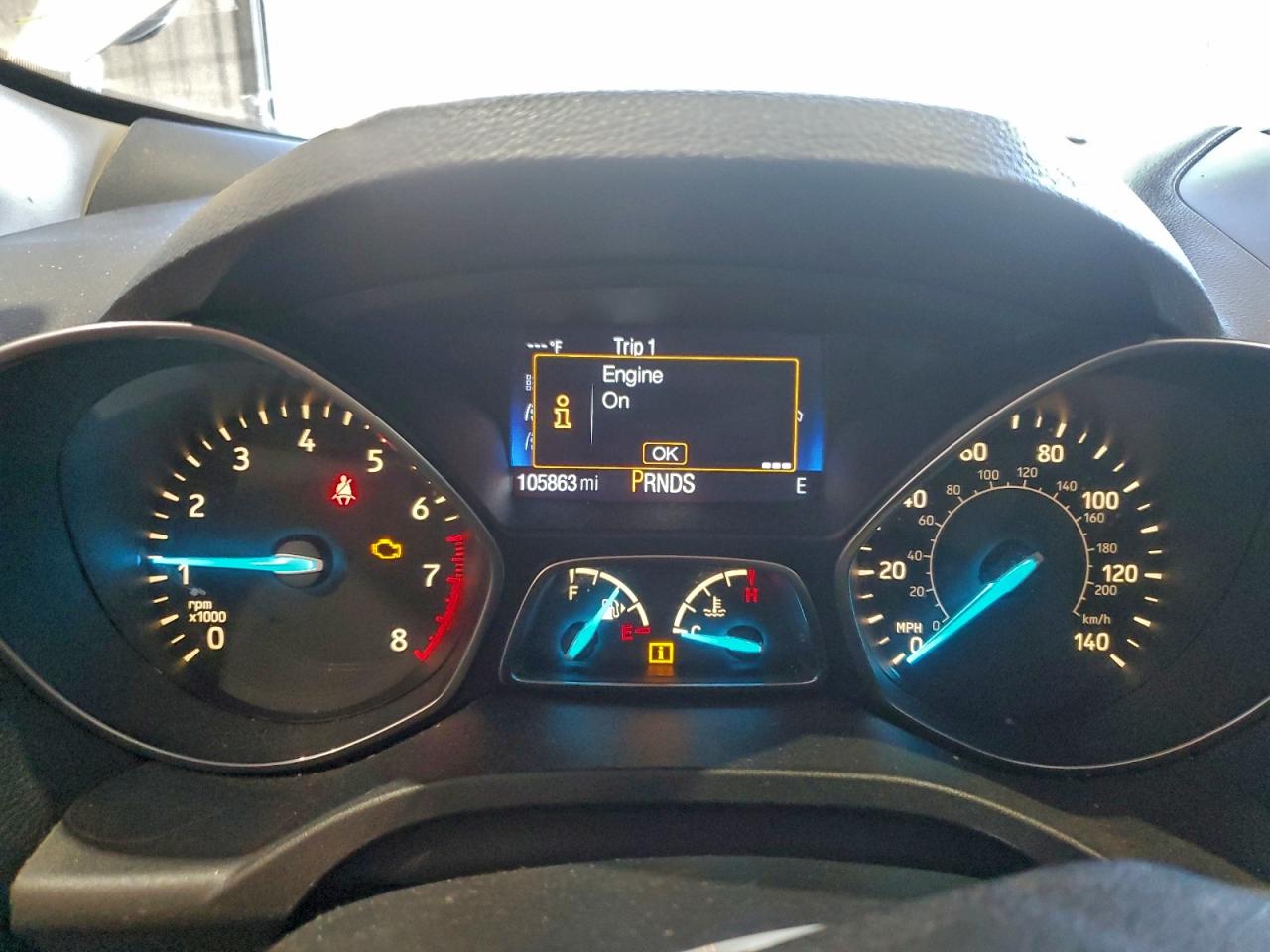2017 FORD ESCAPE S photo 9