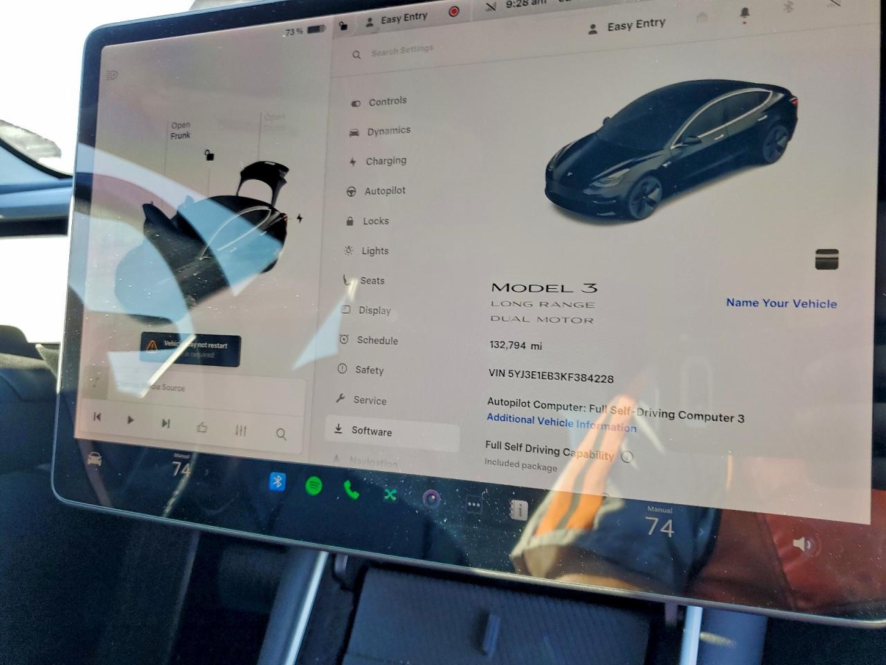 2019 TESLA MODEL 3 photo 9