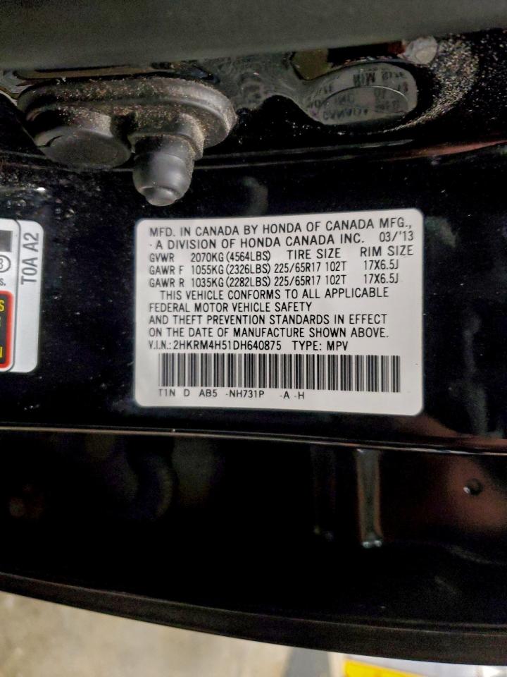 2013 HONDA CR-V EX photo 13