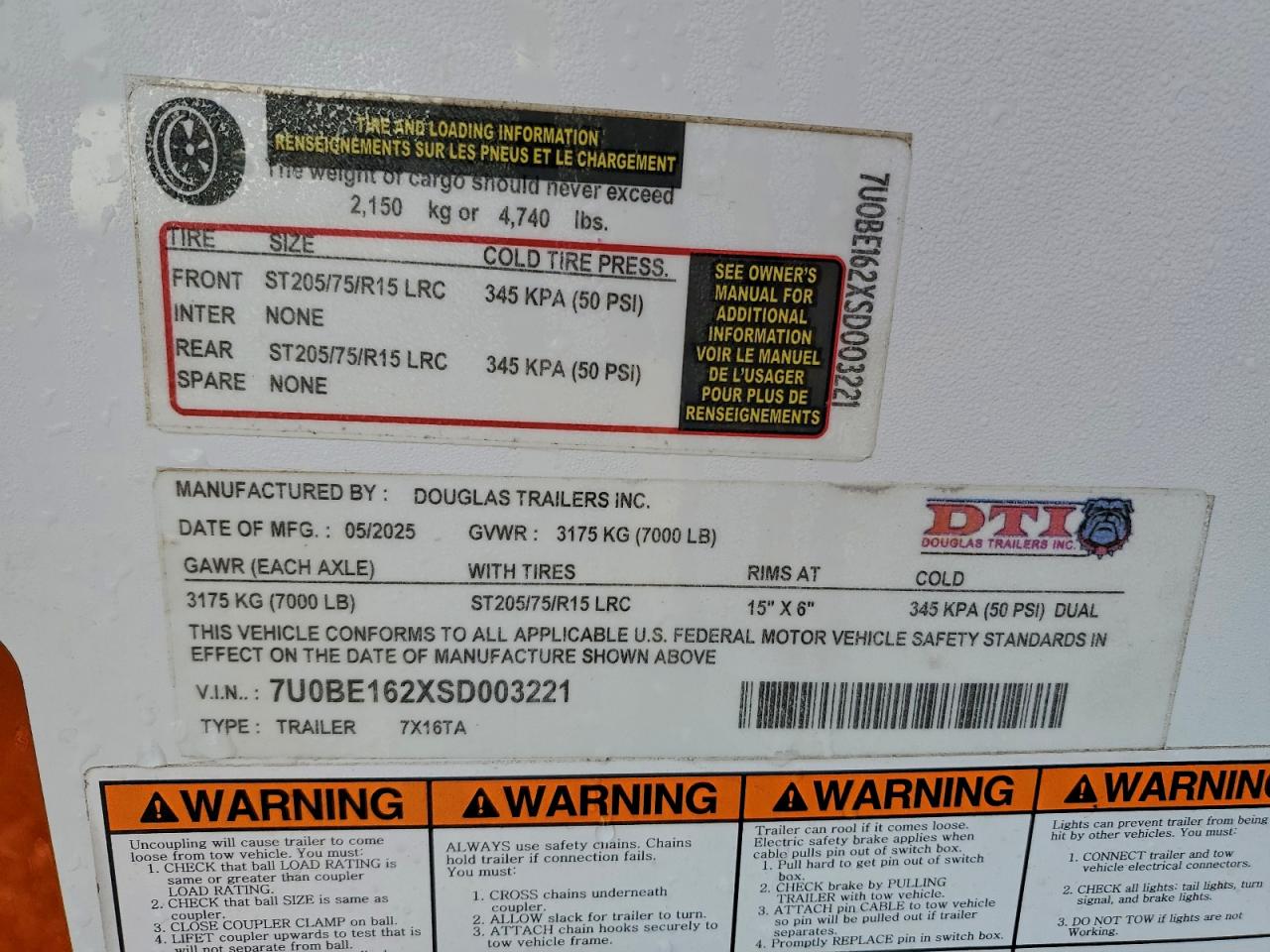 2025 3WKH 16' ENCLOSED CARGO photo 19