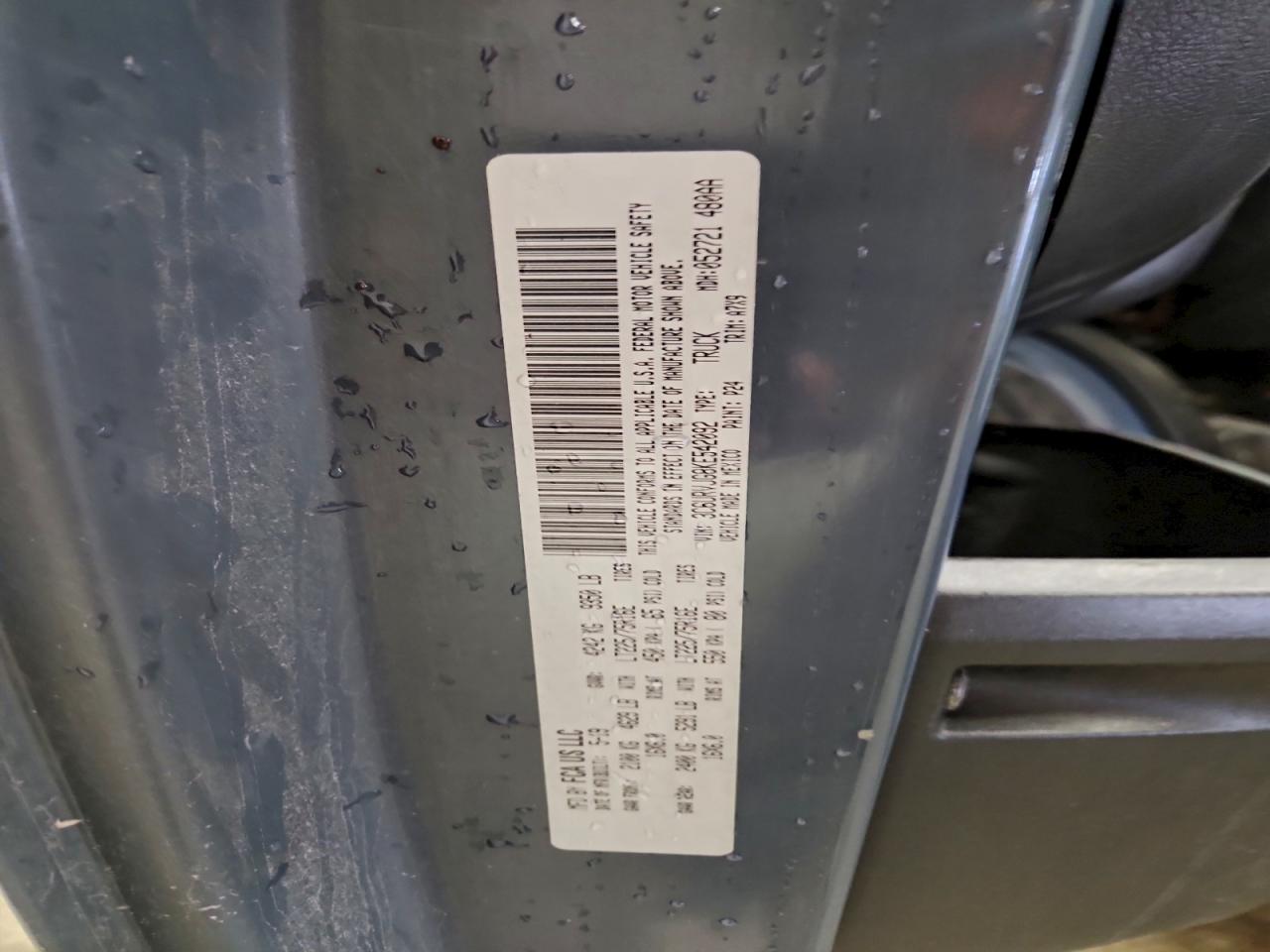 2019 RAM PROMASTER 3500 DELIVERY VAN photo 14