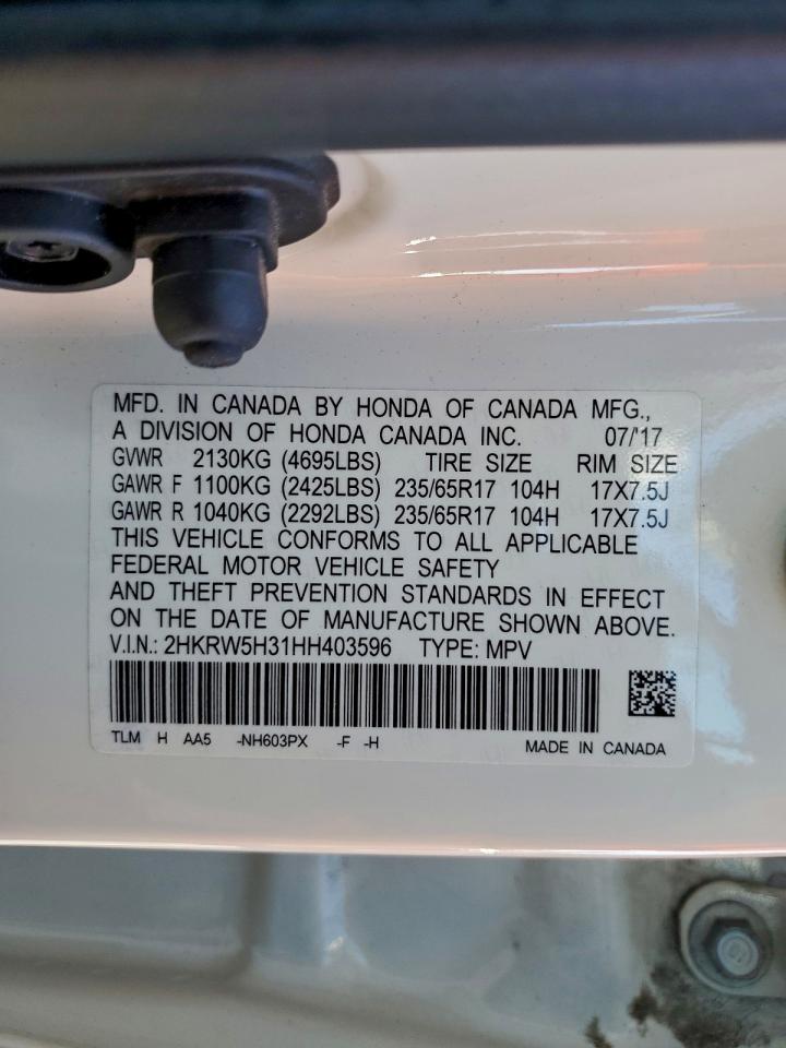 2017 HONDA CR-V LX photo 13