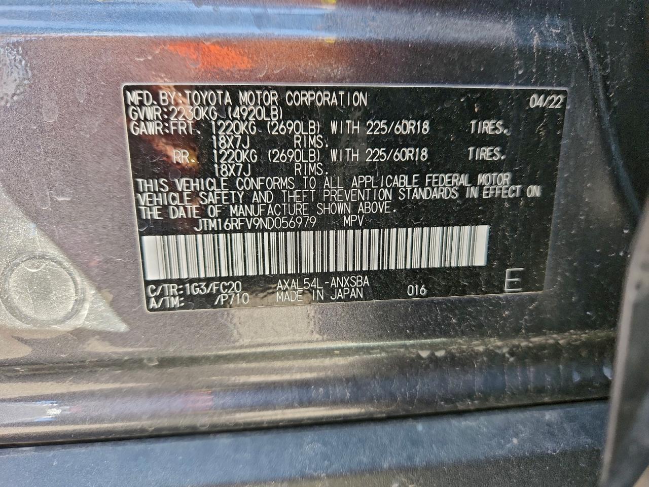 2022 TOYOTA RAV4 SE photo 34
