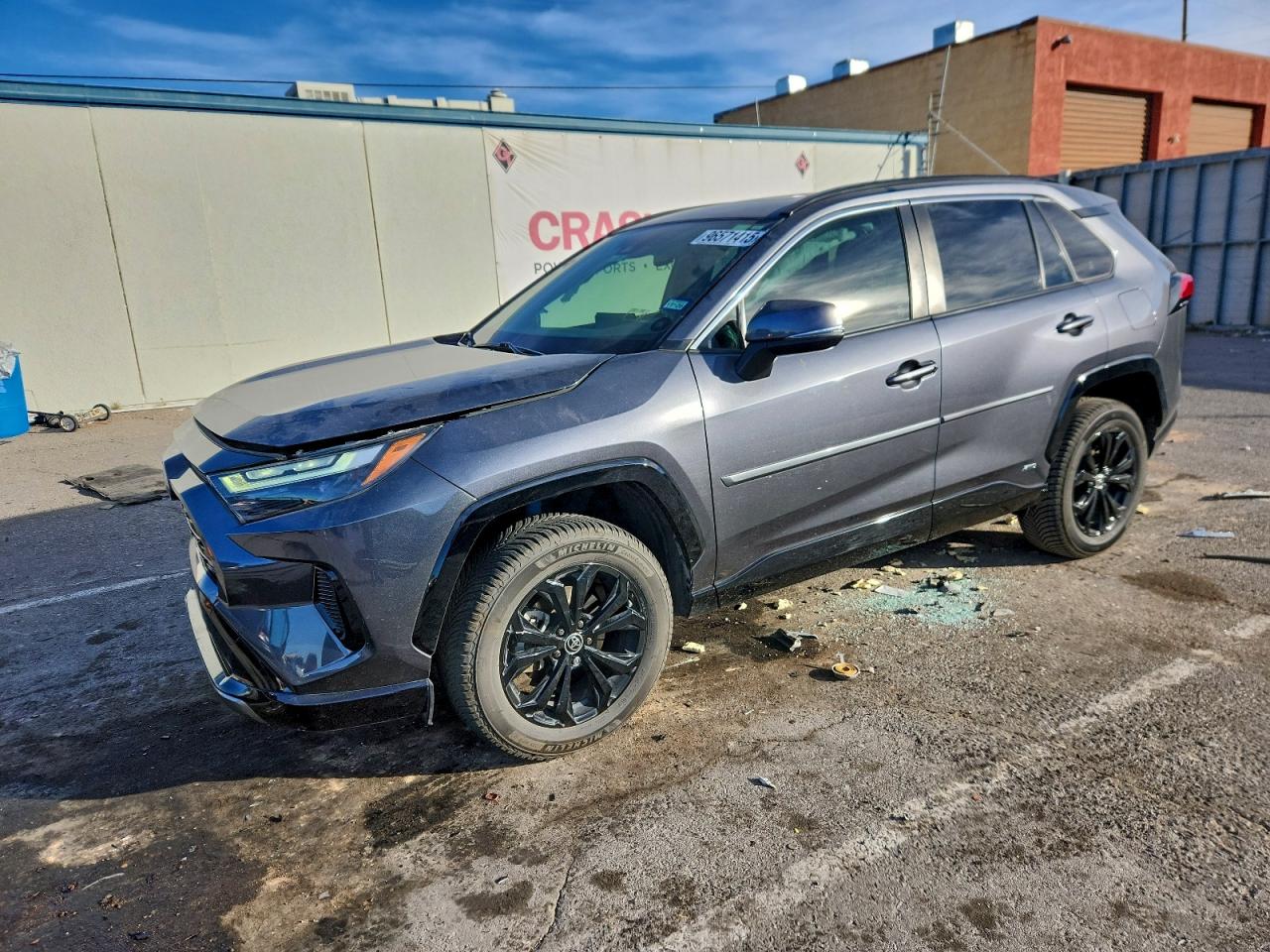 2022 TOYOTA RAV4 SE — FRONT END damage — photo 1