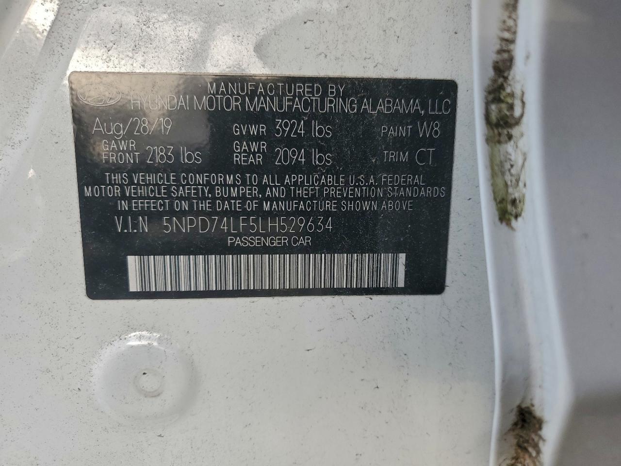 2020 HYUNDAI ELANTRA SE photo 12