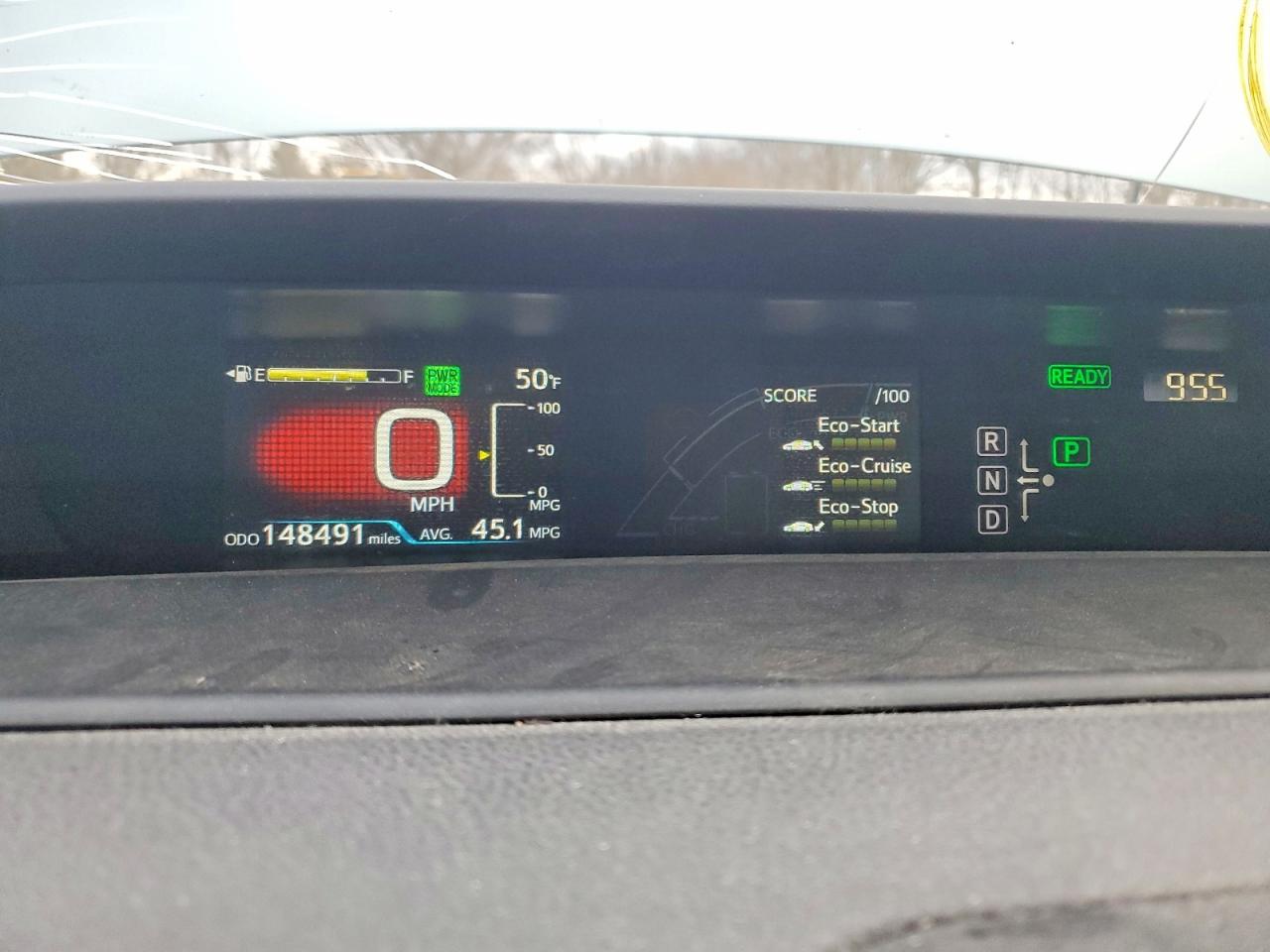 2017 TOYOTA PRIUS photo 9