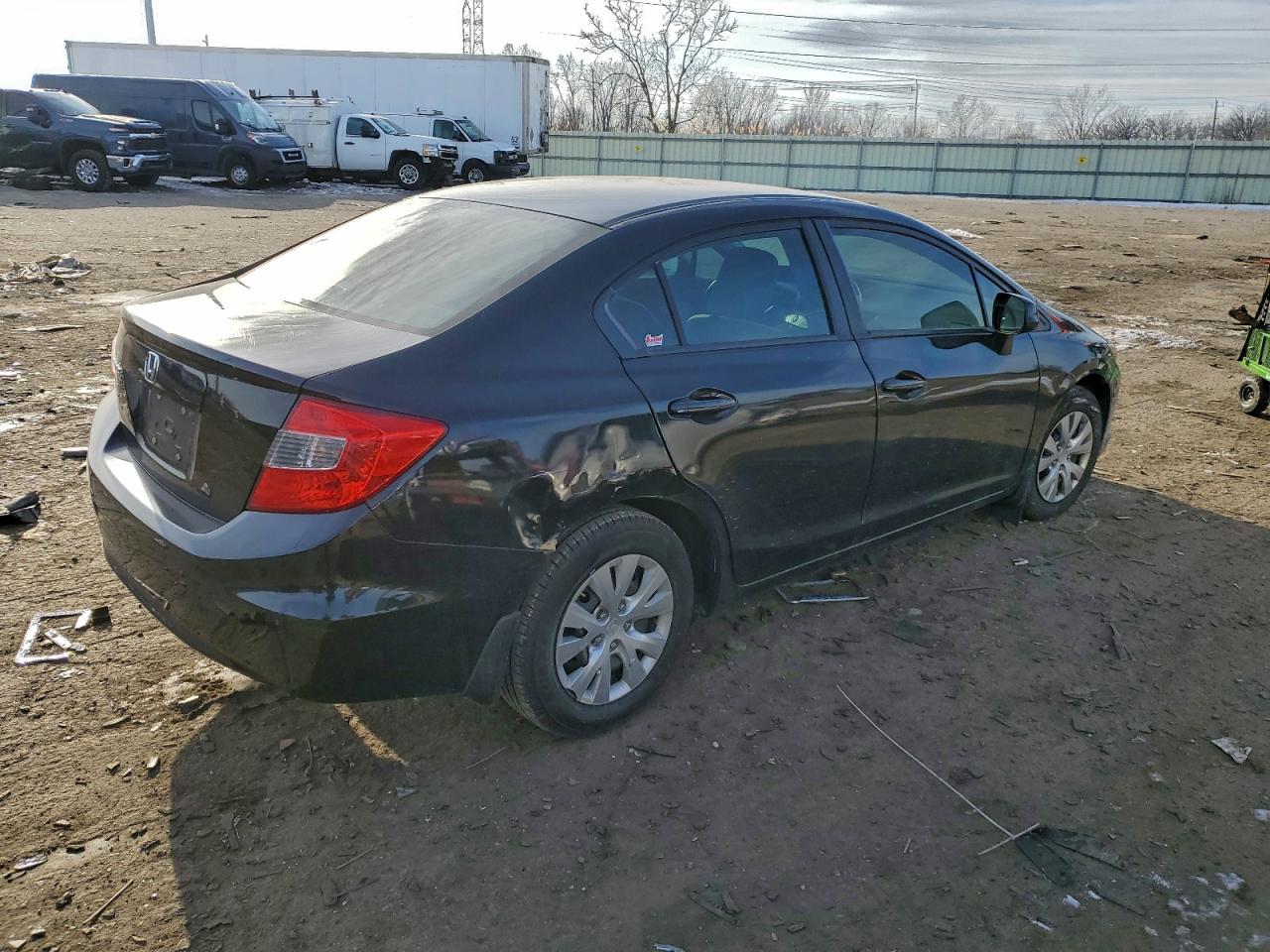 2012 HONDA CIVIC LX photo 3
