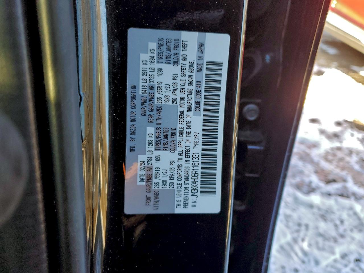 2024 MAZDA CX-90 SELECT photo 13