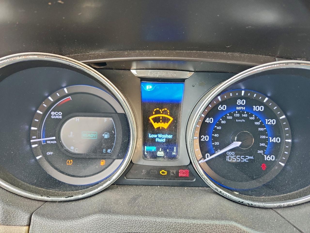 2014 HYUNDAI SONATA HYBRID photo 9