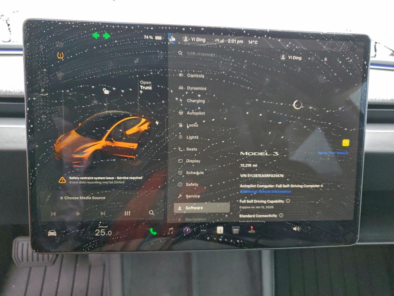 2024 TESLA MODEL 3 photo 9