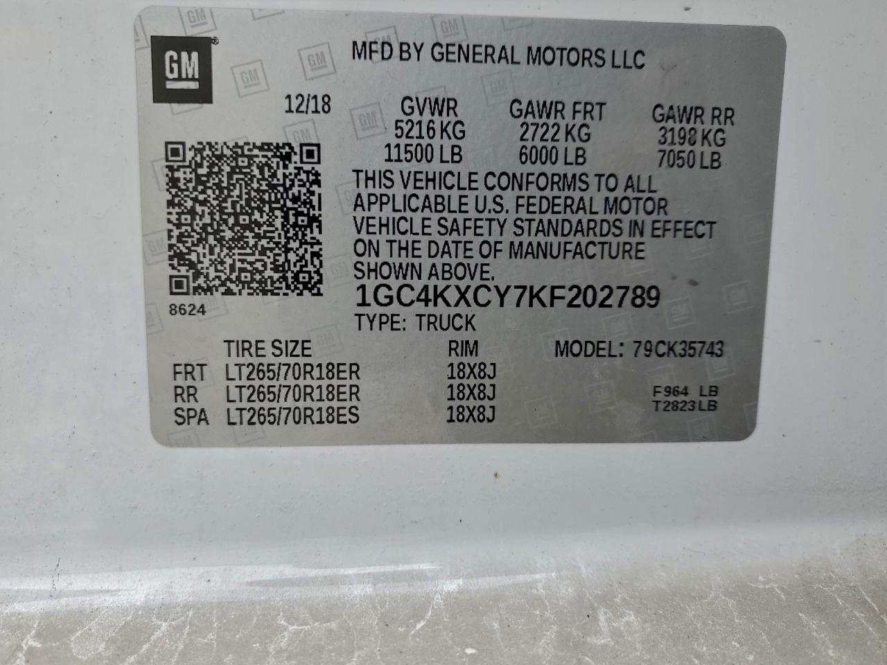 2019 CHEVROLET SILVERADO K3500 LTZ photo 12