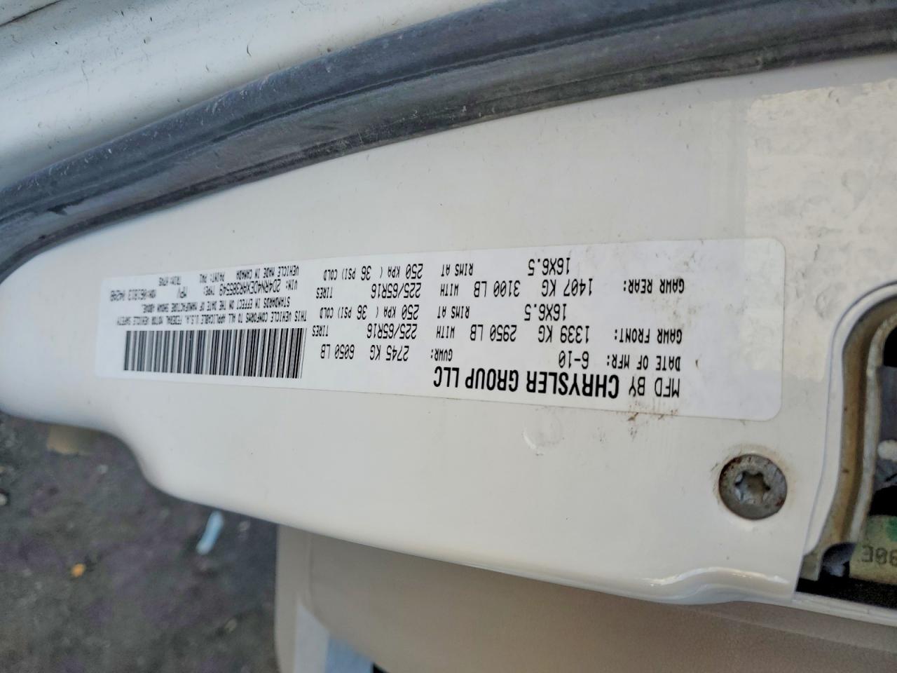 2010 DODGE GRAND CARAVAN SE photo 13