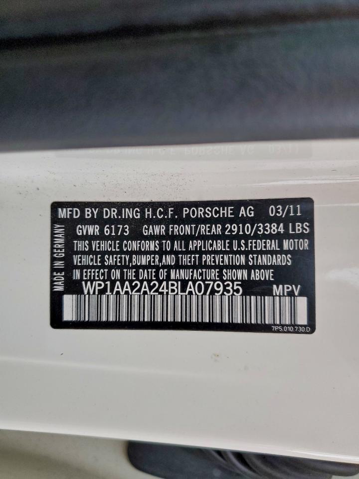 2011 PORSCHE CAYENNE photo 13
