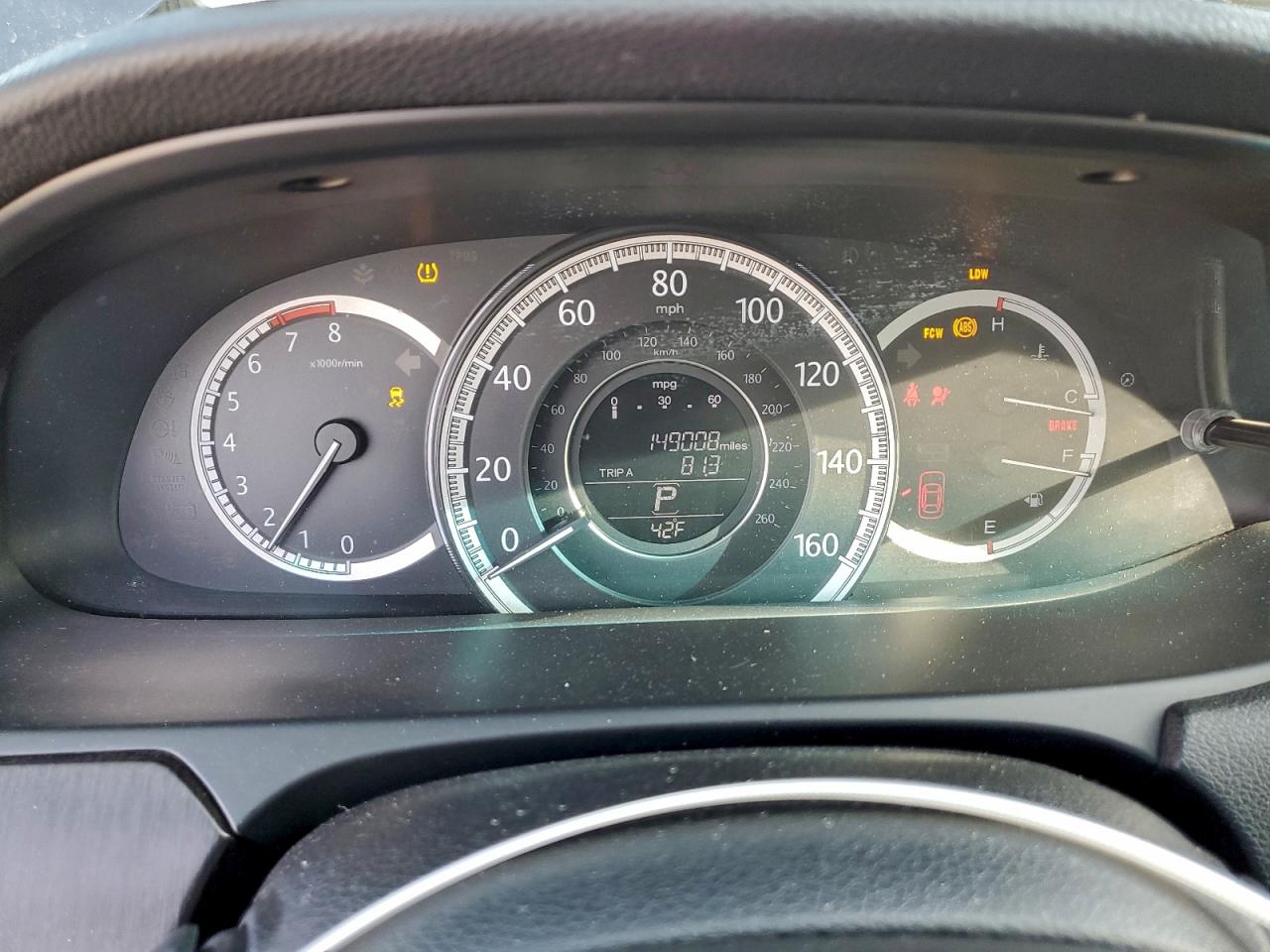 2014 HONDA ACCORD EXL photo 9