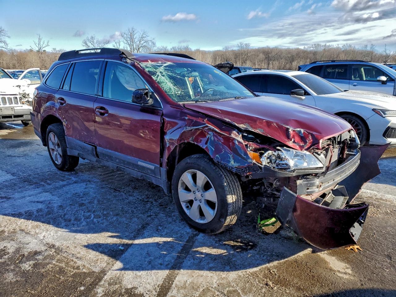 2012 SUBARU OUTBACK 2.5I PREMIUM photo 4