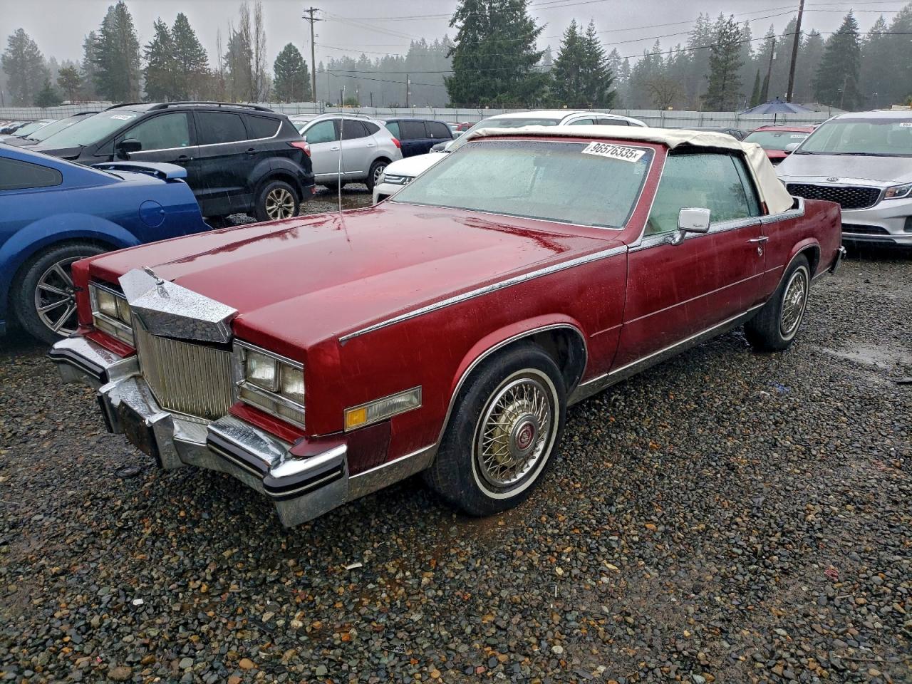 1984 CADILLAC ELDORADO BIARRITZ — REAR END damage — photo 1