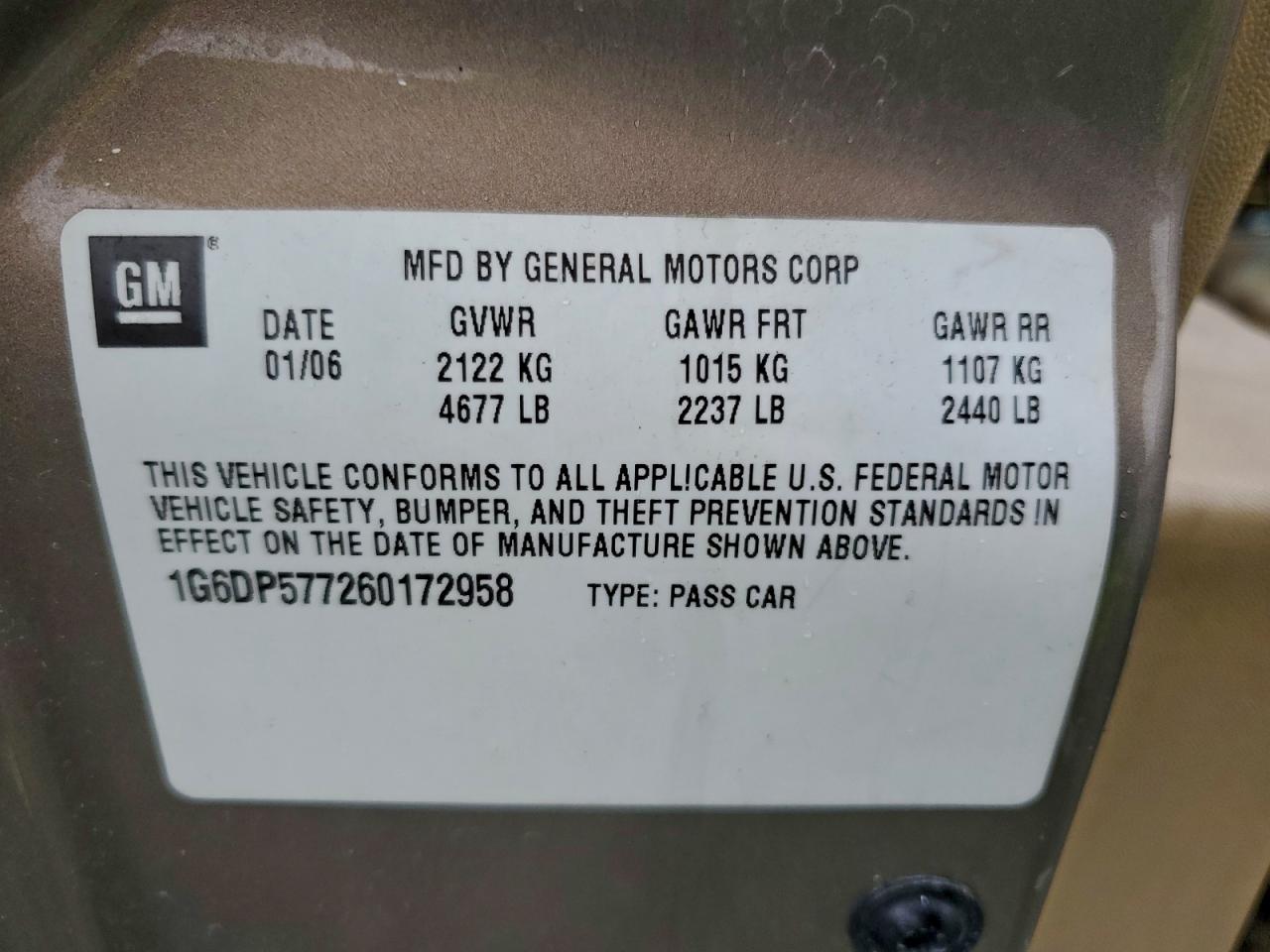 2006 CADILLAC CTS HI FEATURE V6 photo 12