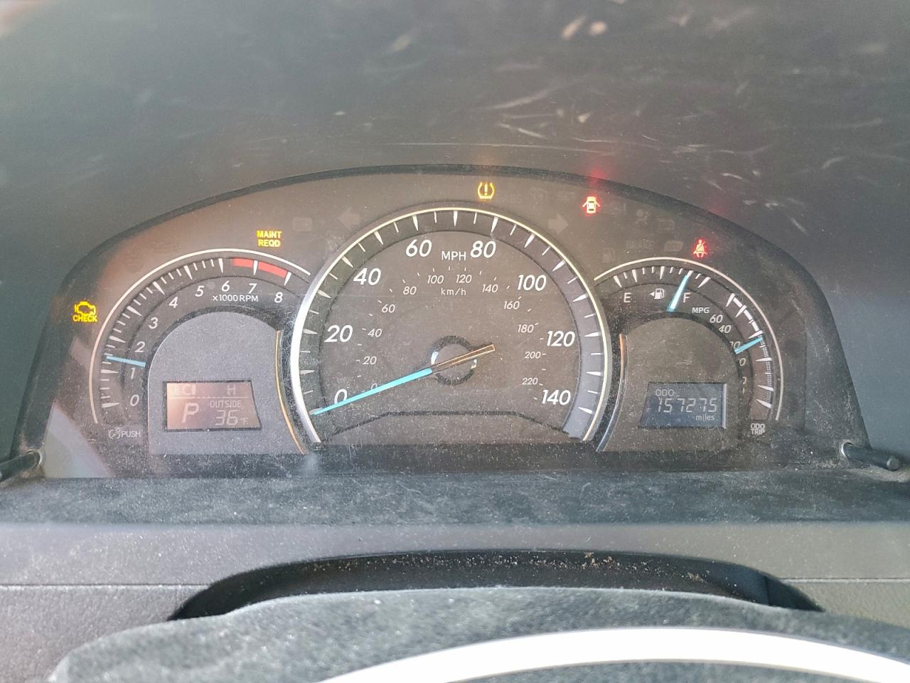 2012 TOYOTA CAMRY BASE photo 9