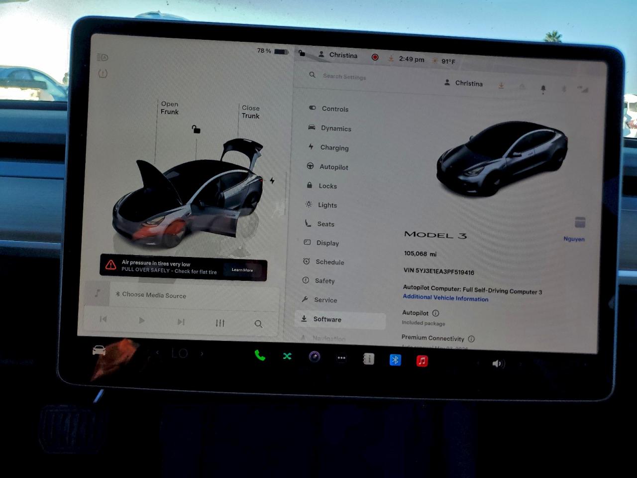 2023 TESLA MODEL 3 photo 9