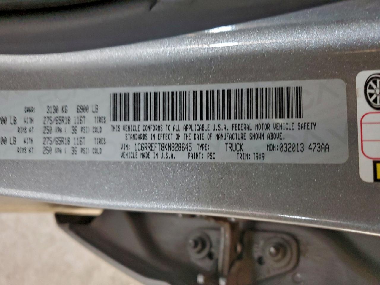 2019 RAM 1500 BIG HORN/LONE STAR photo 12
