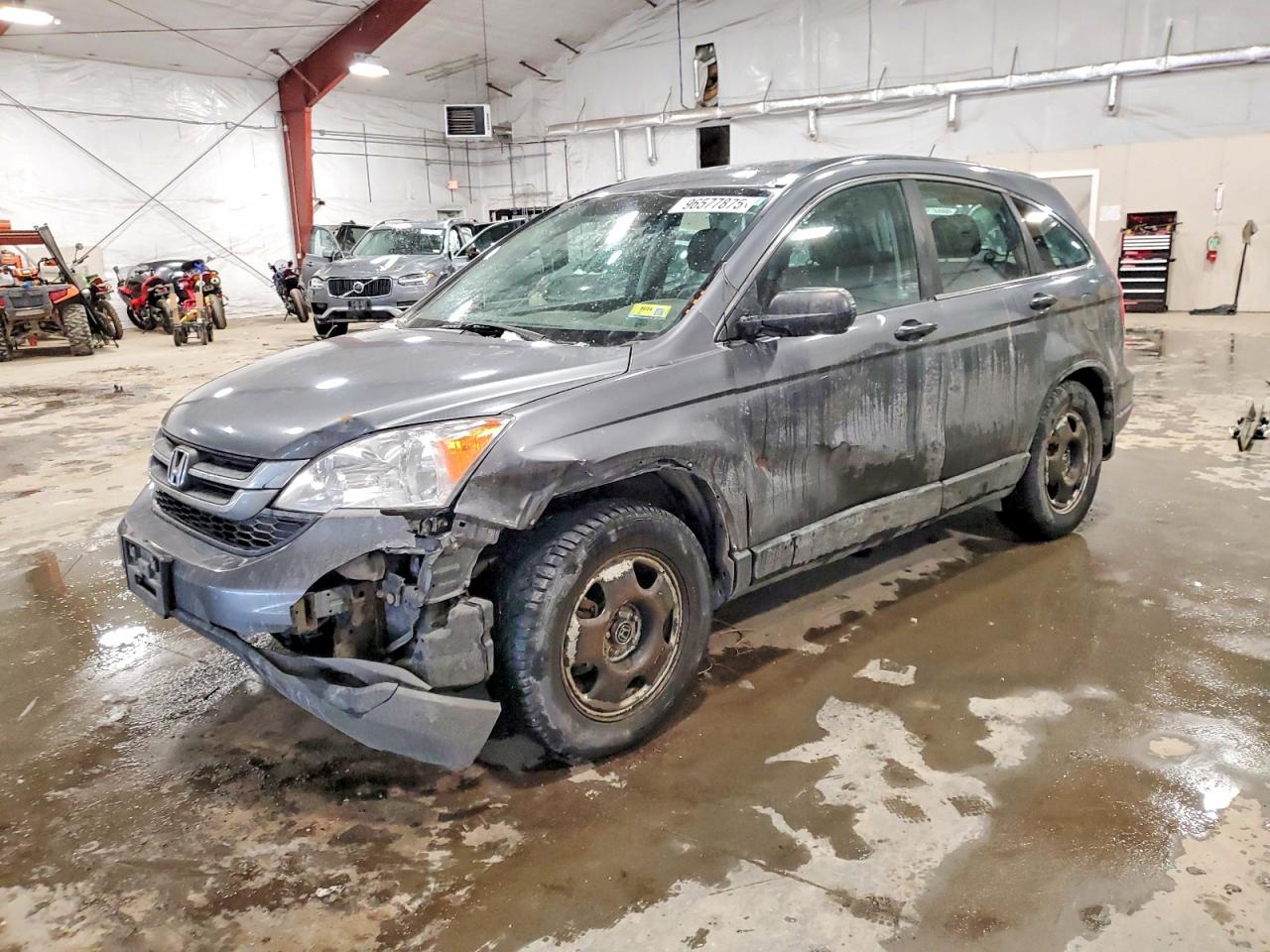 2010 HONDA CR-V LX — FRONT END damage — photo 1