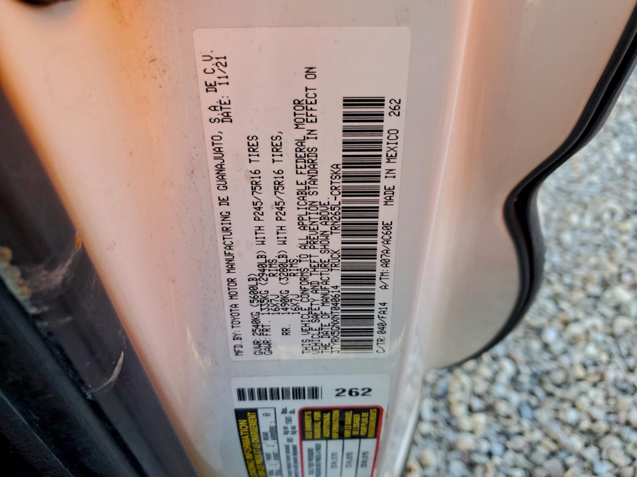 2022 TOYOTA TACOMA ACCESS CAB photo 12