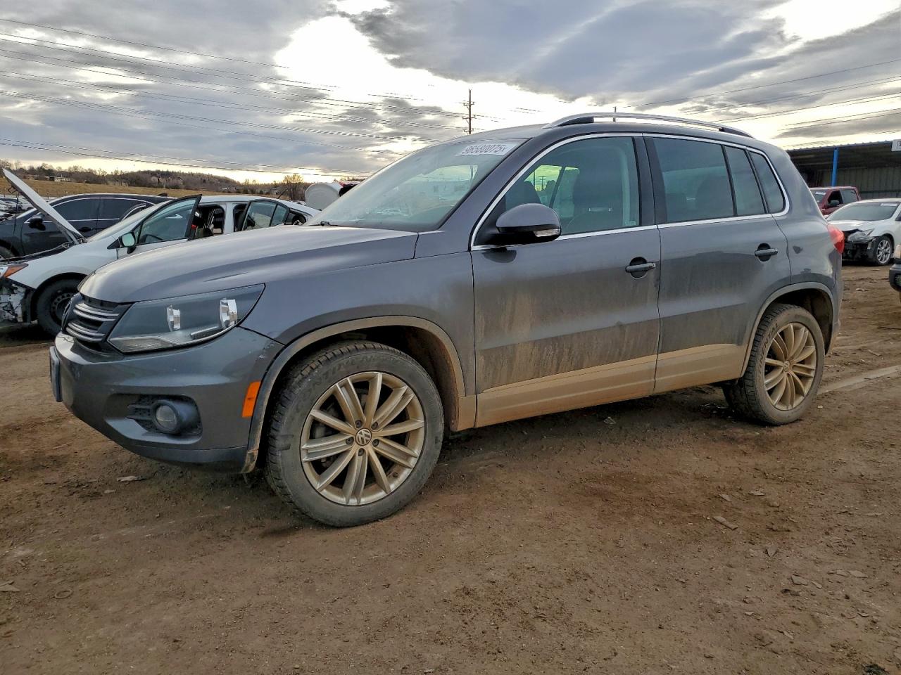 2012 VOLKSWAGEN TIGUAN S — REAR END damage — photo 1