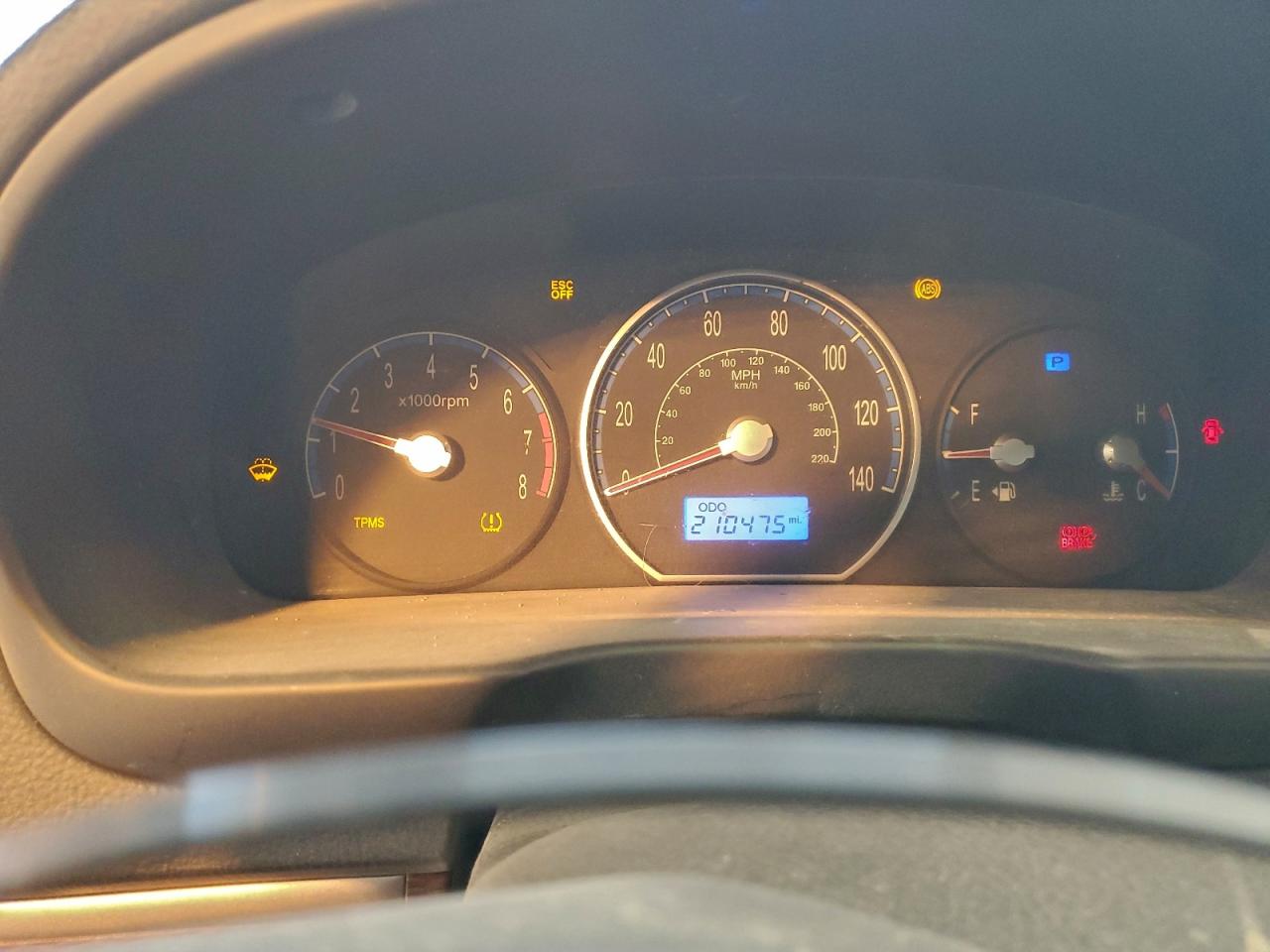2009 HYUNDAI SANTA FE GLS photo 9