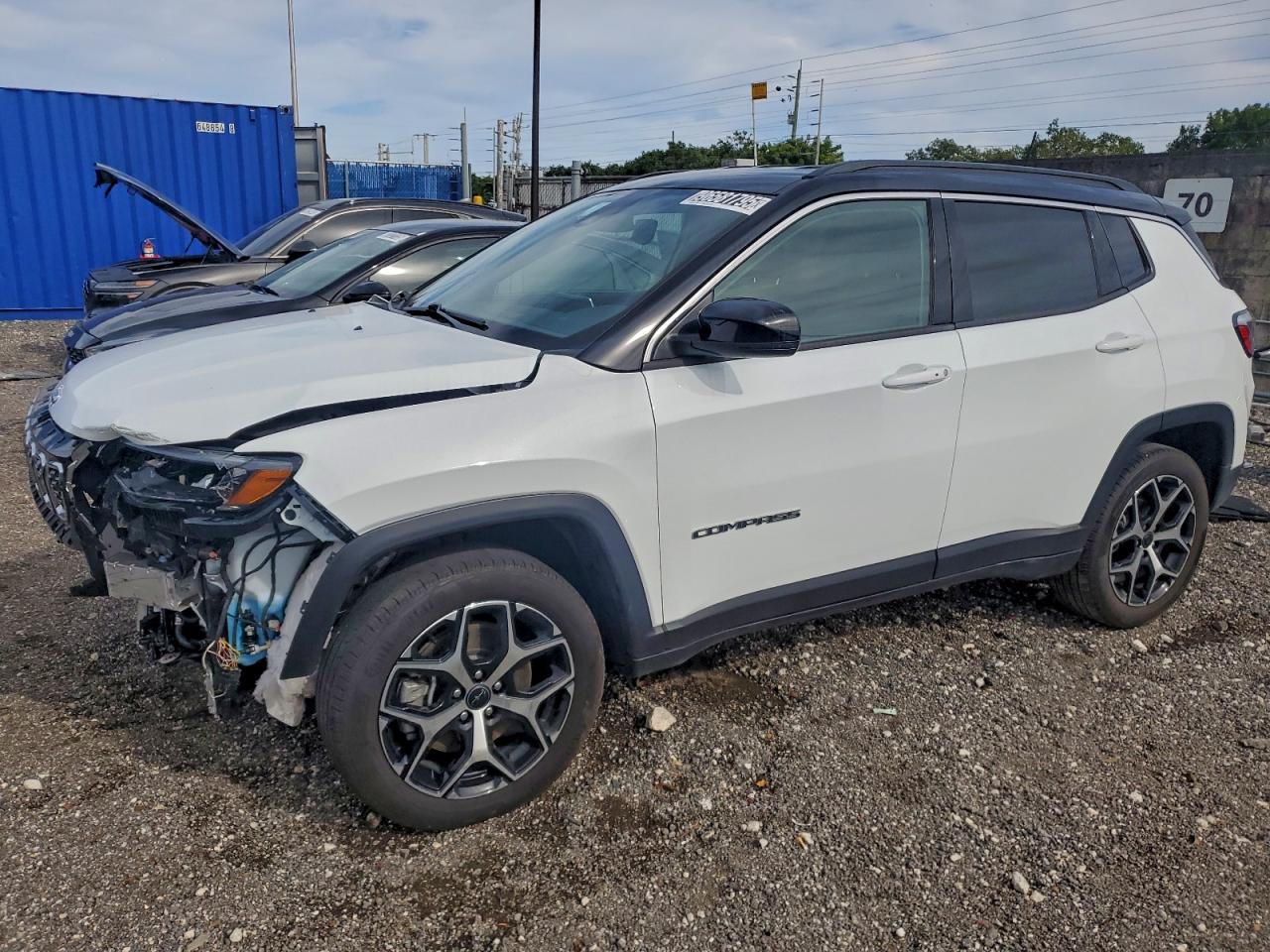 2025 JEEP COMPASS LIMITED — FRONT END damage — photo 1