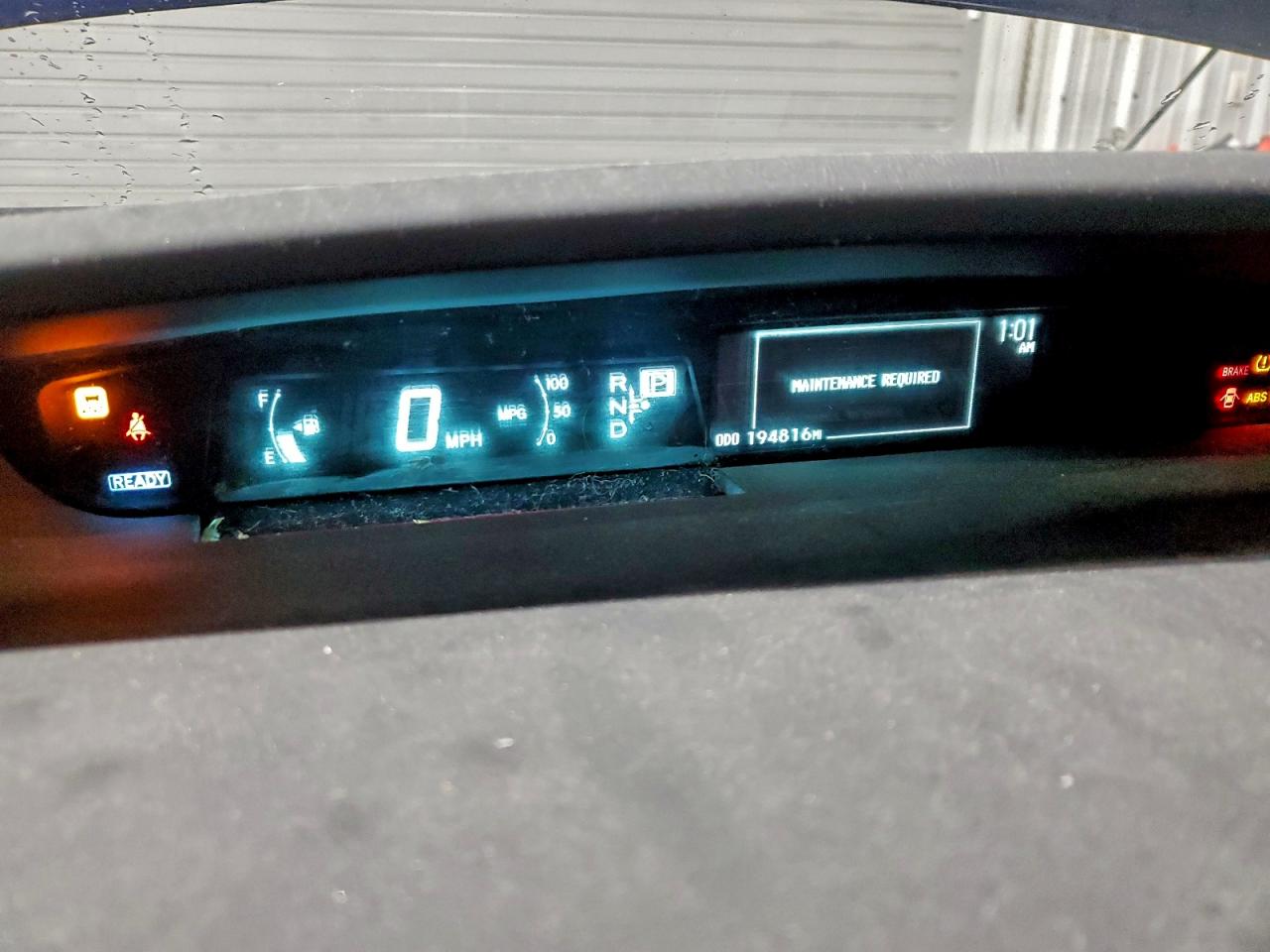 2012 TOYOTA PRIUS photo 17