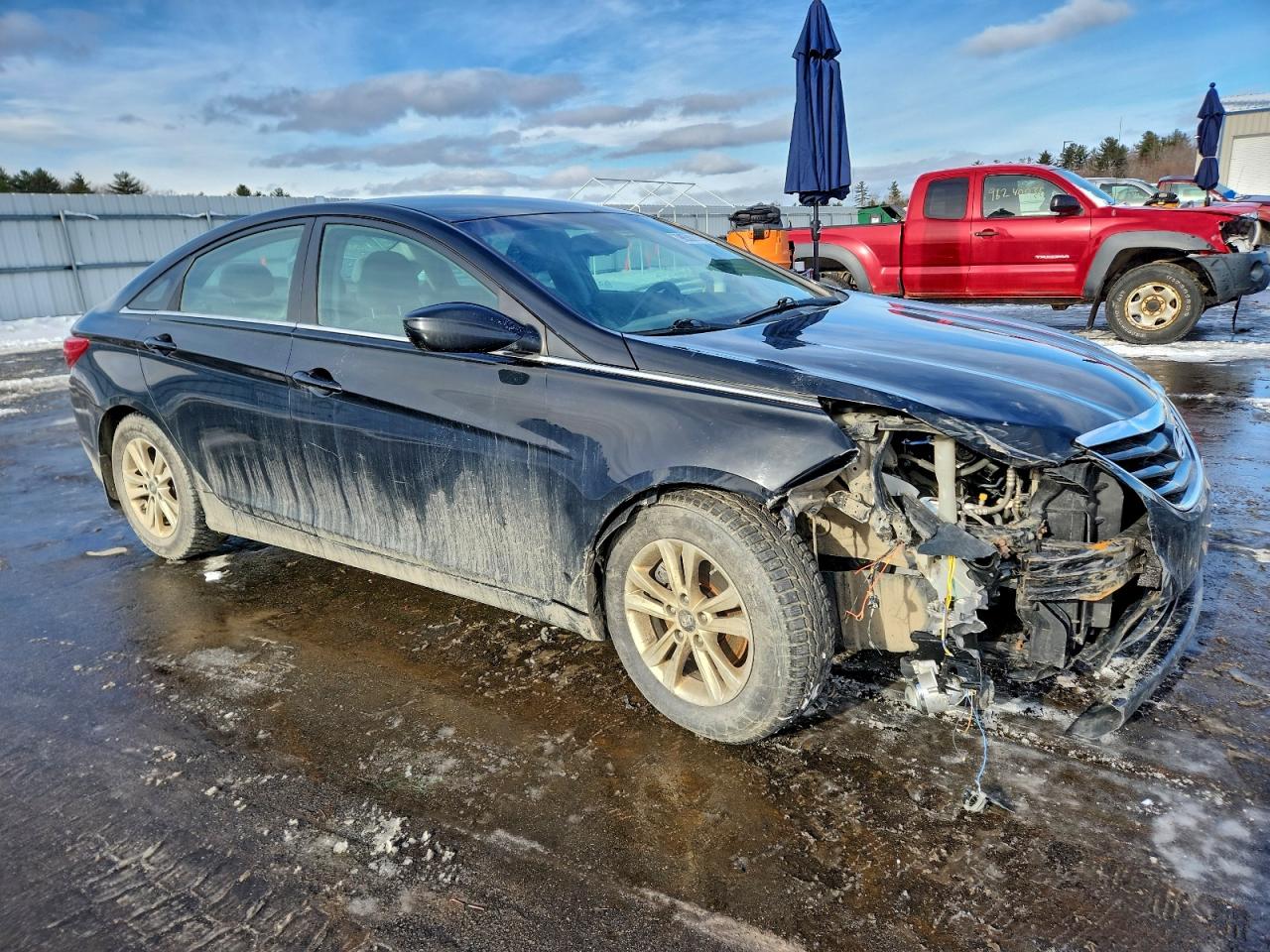 2013 HYUNDAI SONATA GLS photo 4