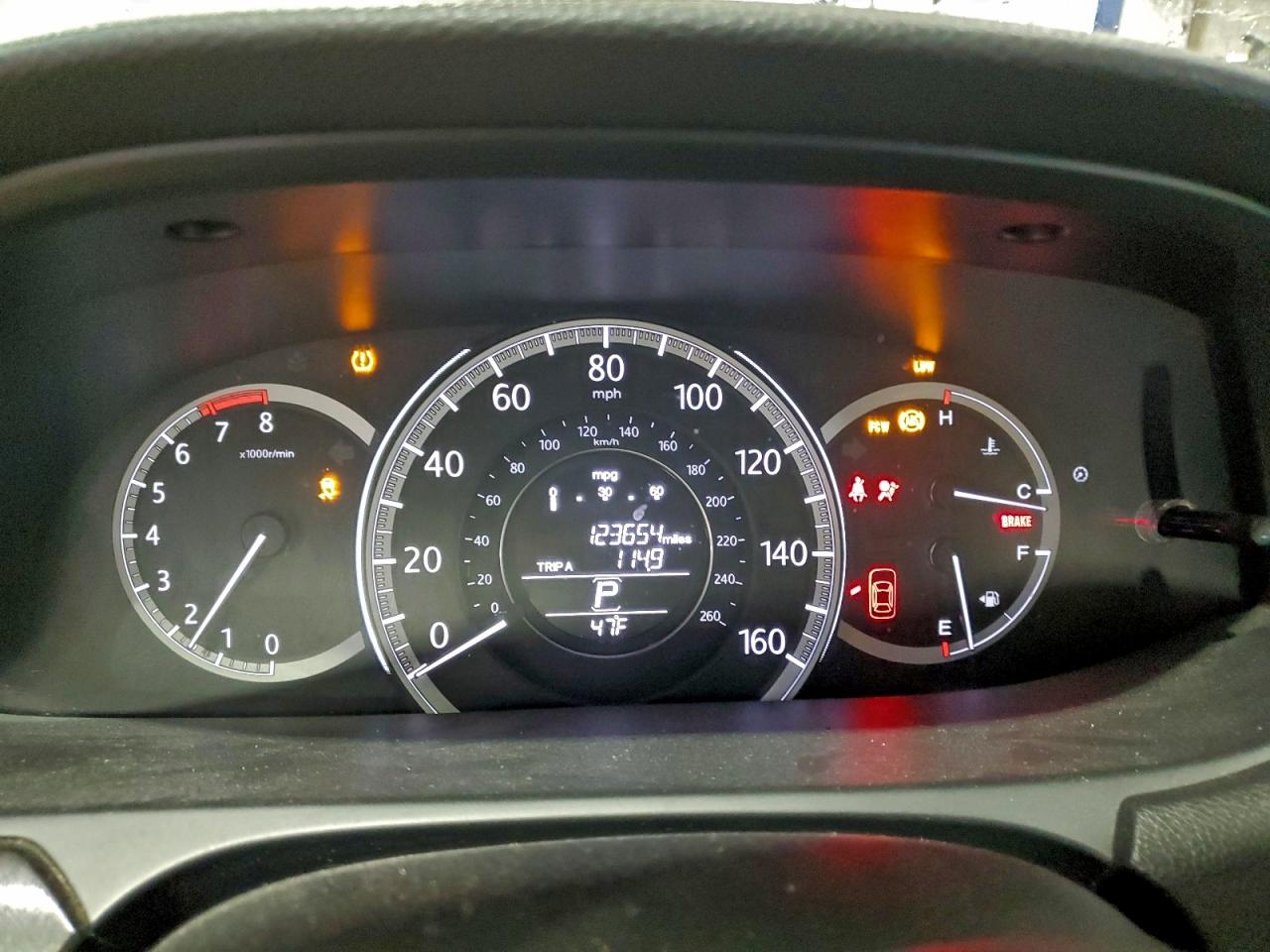 2015 HONDA ACCORD EXL photo 9