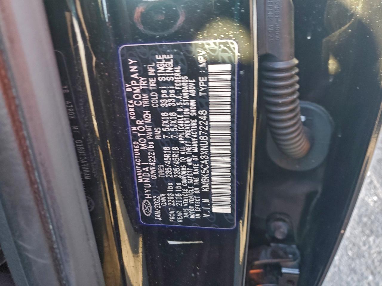 2022 HYUNDAI KONA LIMITED photo 13