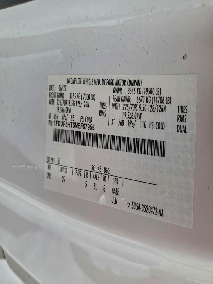 2022 FORD F550 ROLLBACK TRUCK photo 12