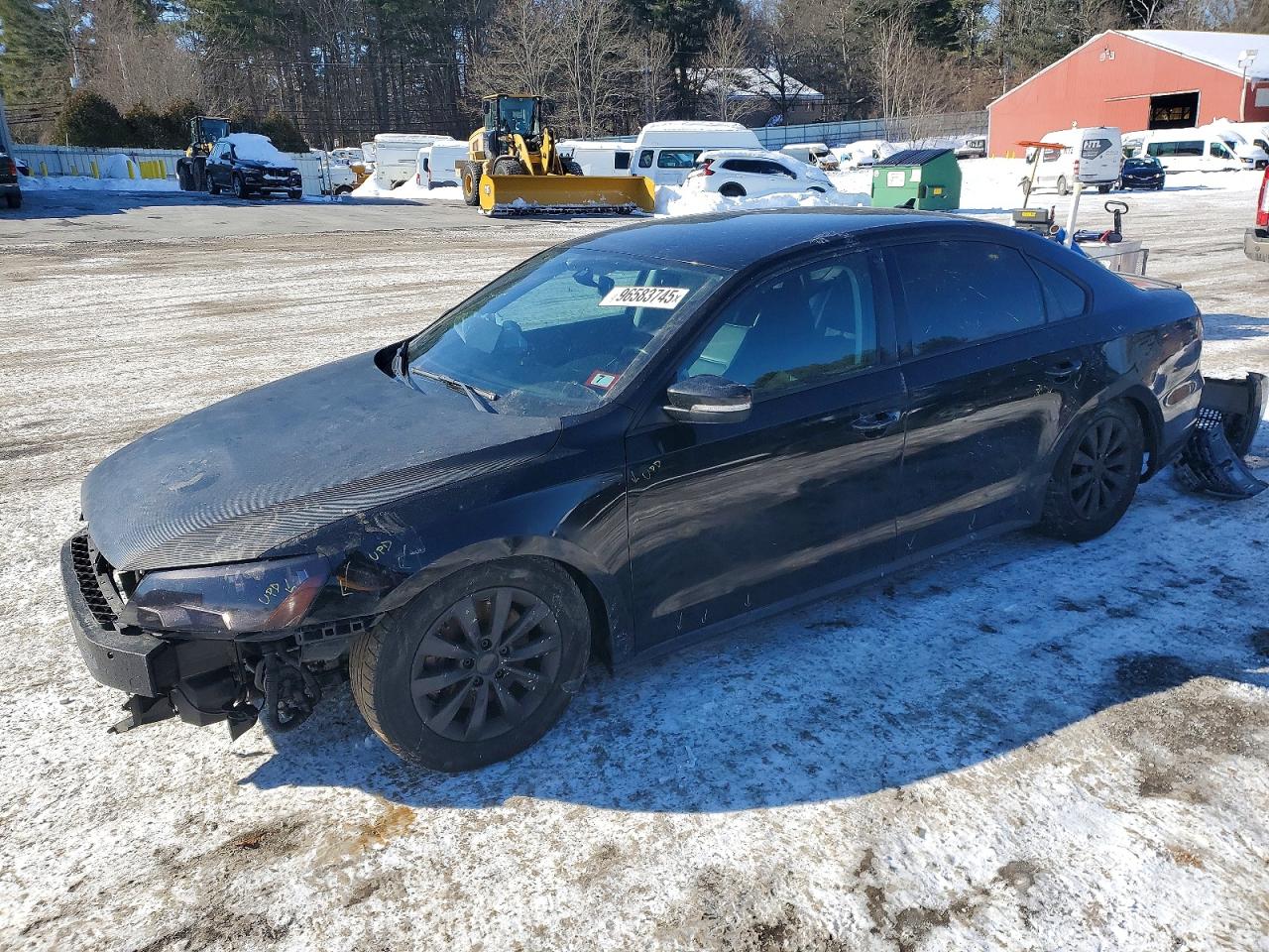 2014 VOLKSWAGEN PASSAT S — FRONT END damage — photo 1