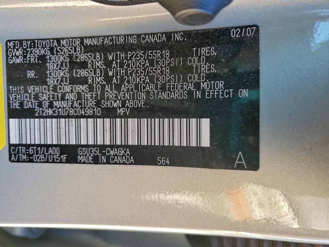 2008 LEXUS RX 350 photo 13