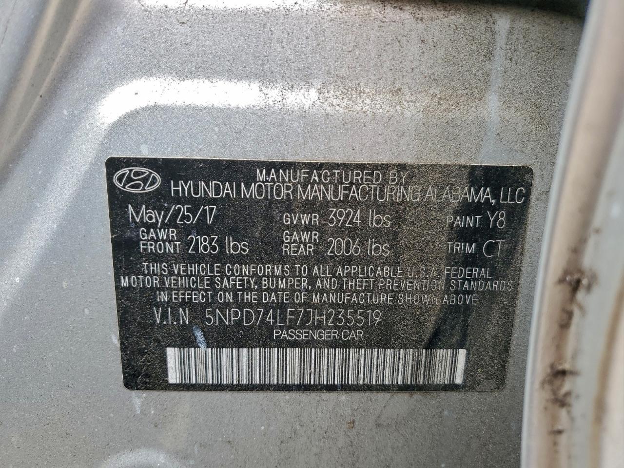 2018 HYUNDAI ELANTRA SE photo 12