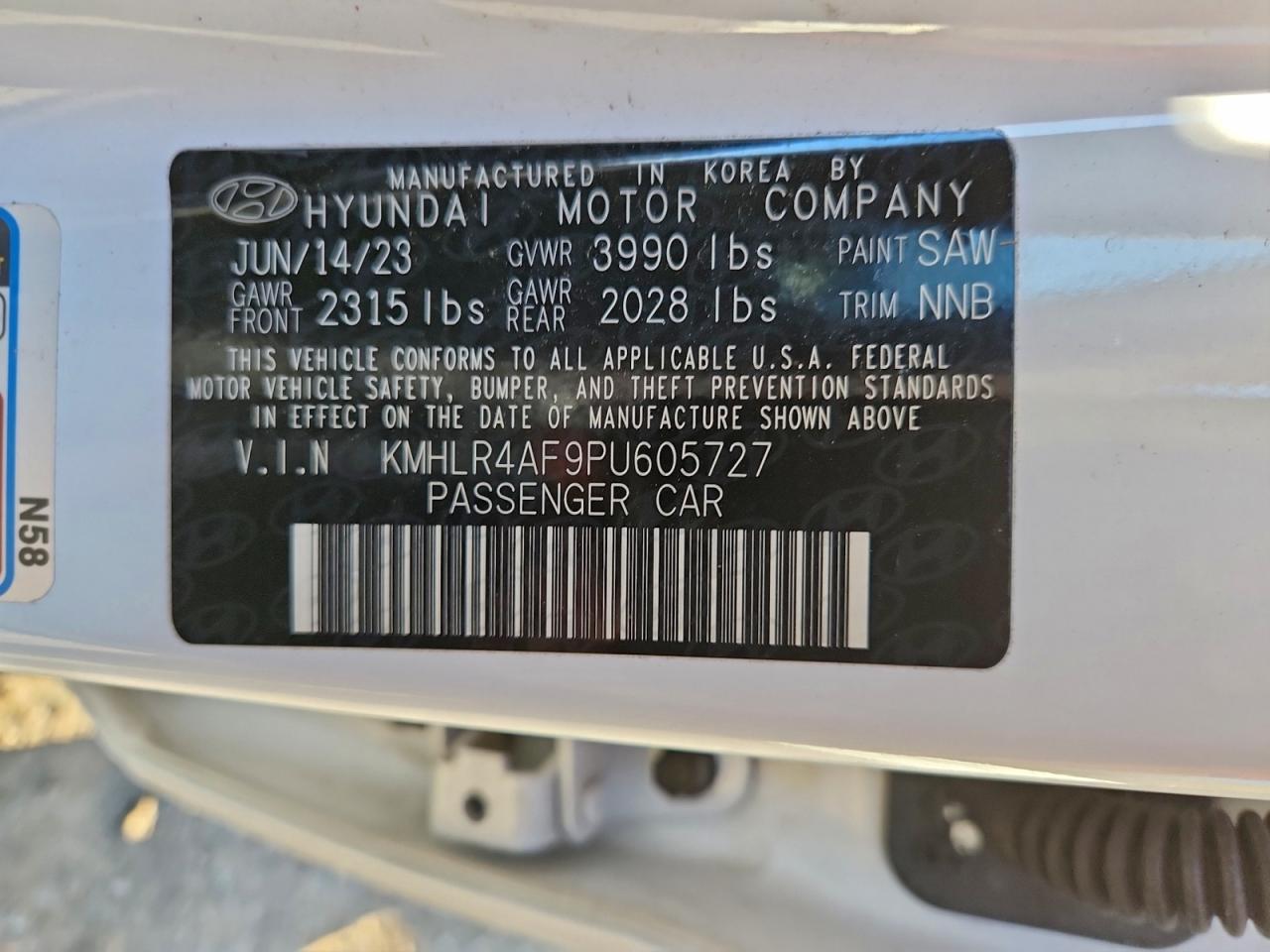 2023 HYUNDAI ELANTRA N LINE photo 12