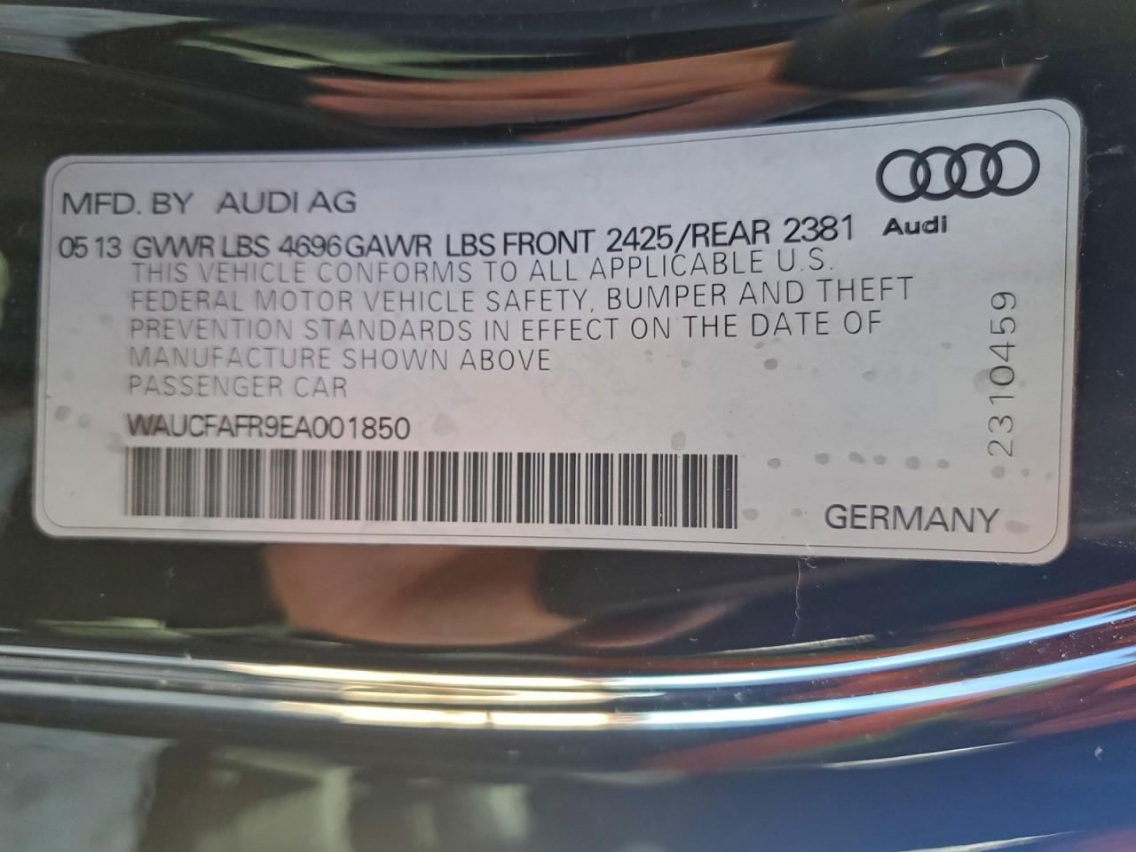 2014 AUDI A5 PREMIUM photo 12