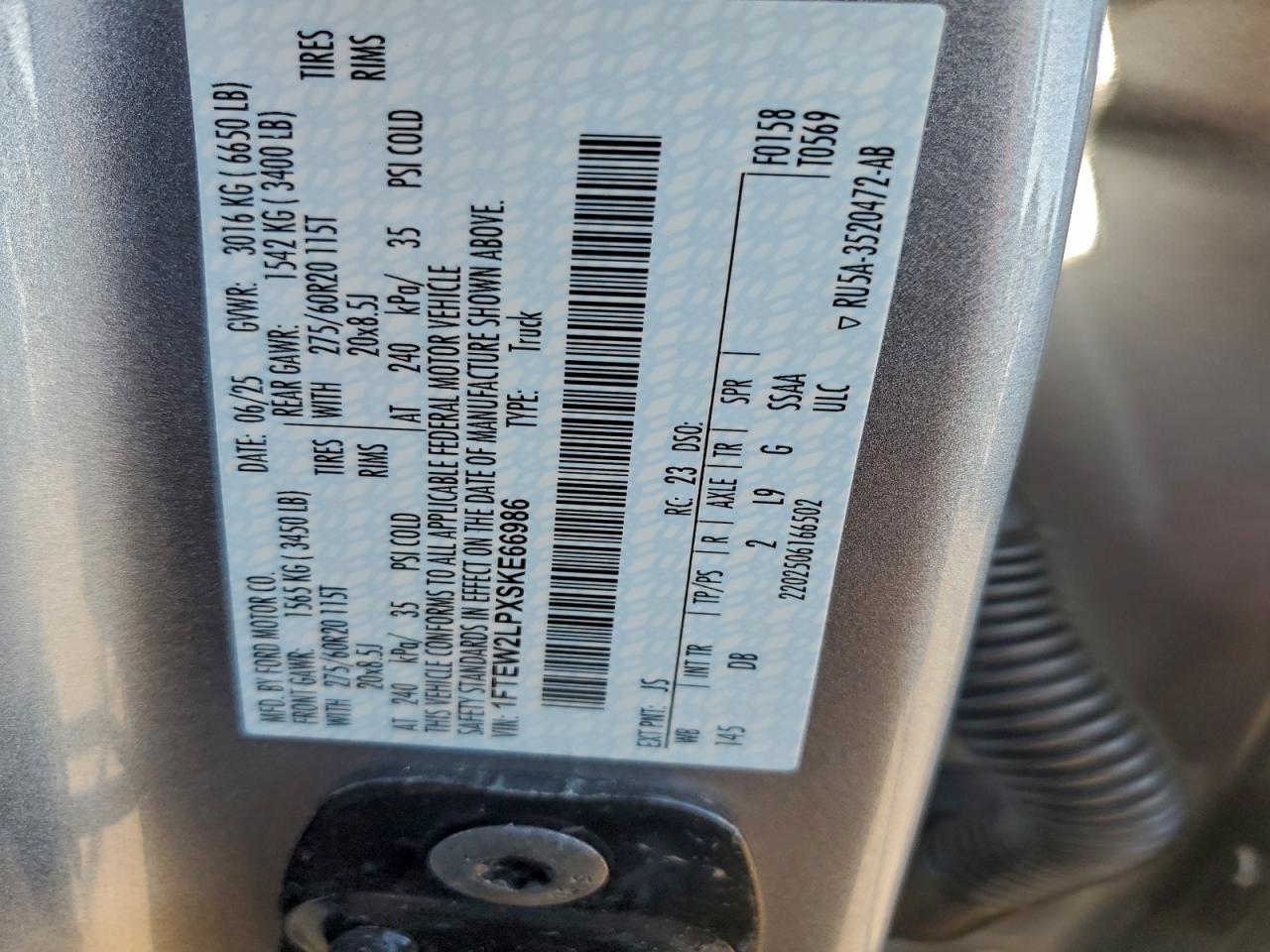 2025 FORD F150 STX photo 12