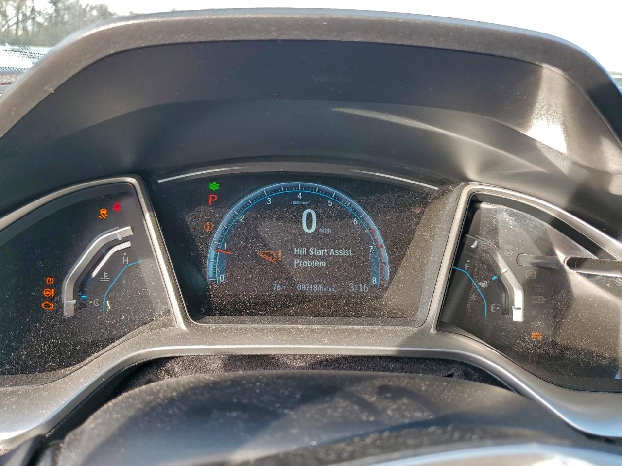2016 HONDA CIVIC EX photo 9