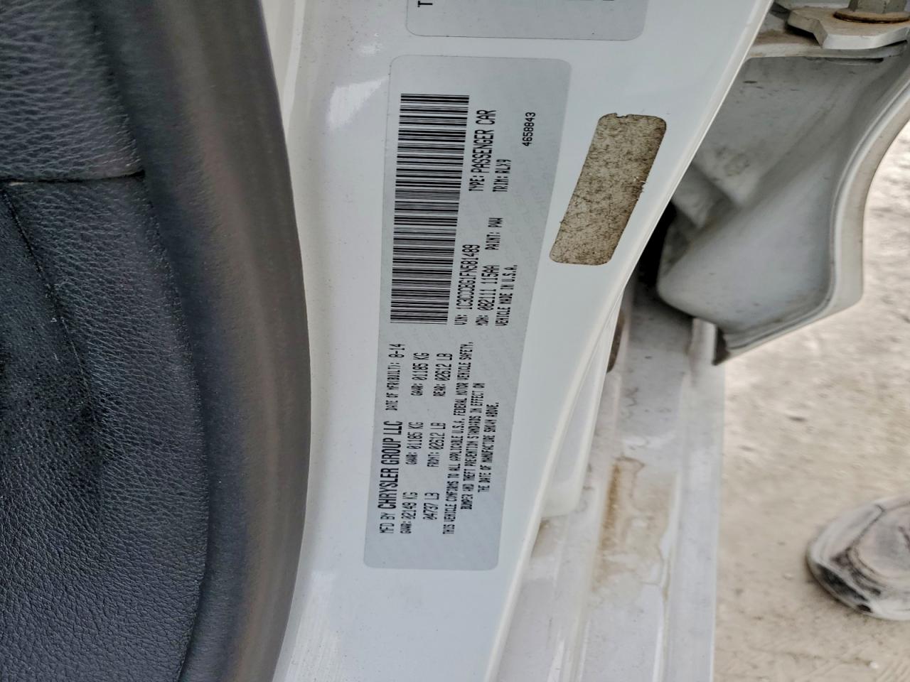 2015 CHRYSLER 200 S photo 12