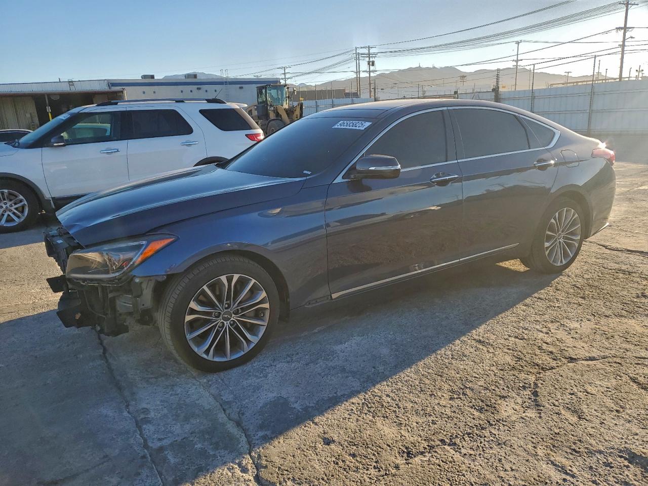 2015 HYUNDAI GENESIS 3.8L — FRONT END damage — photo 1