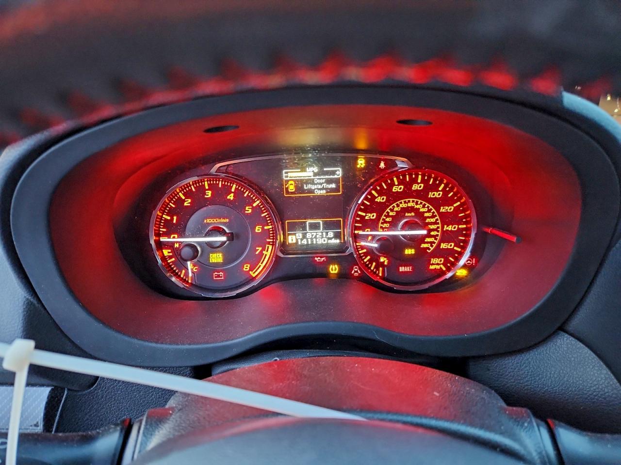 2016 SUBARU WRX PREMIUM photo 9
