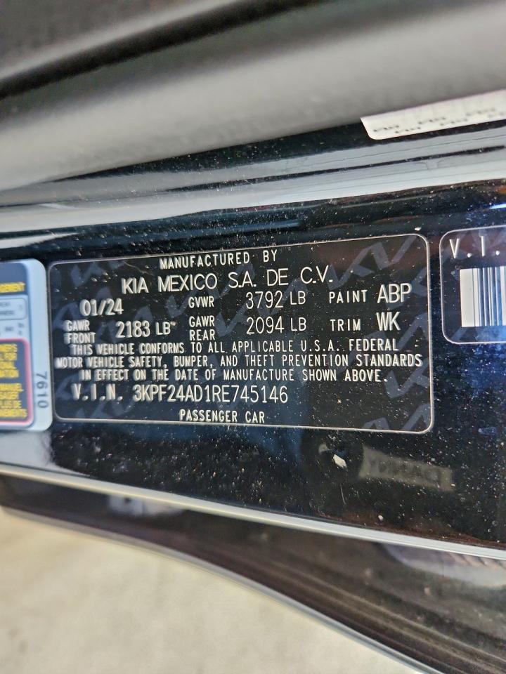 2024 KIA FORTE LX photo 13