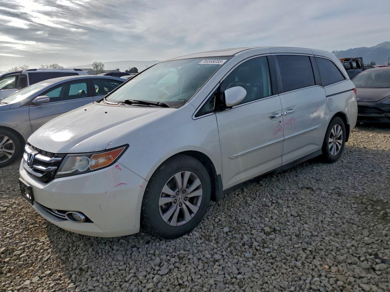 2016 HONDA ODYSSEY EXL — SIDE damage — photo 1